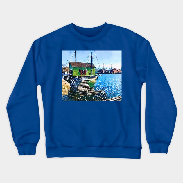 Mystic Seaport Crewneck Sweatshirt by Dillyzip1202
